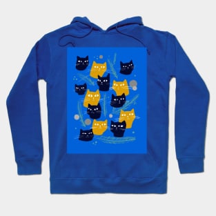 Confused Christmas cats Hoodie